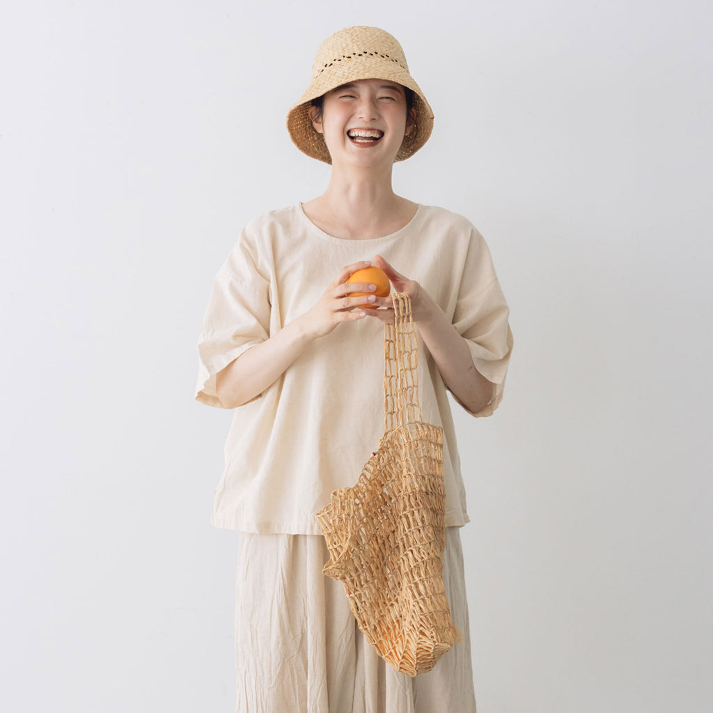 AMPIANA Raffia hat［期間限定販売］