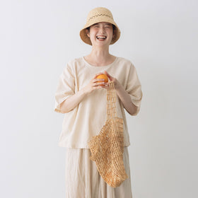 AMPIANA Raffia hat［期間限定販売］
