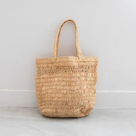 AMPIANA Line tote bag M ナチュラル［期間限定販売］