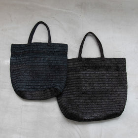 AMPIANA Line tote bag ブラック［期間限定販売］
