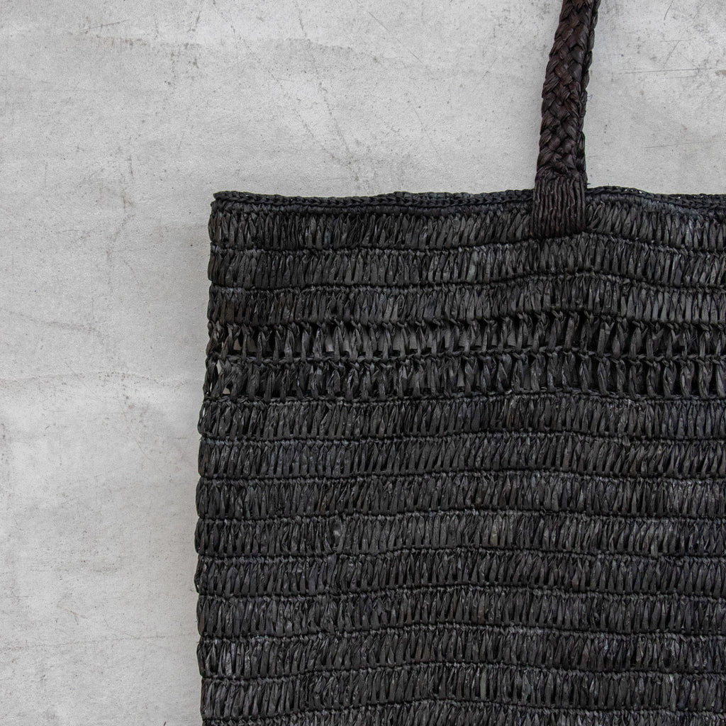 AMPIANA Line tote bag ブラック［期間限定販売］