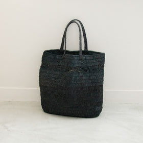 AMPIANA Line tote bag ブラック［期間限定販売］