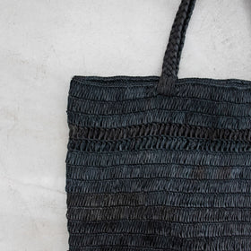 AMPIANA Line tote bag ブラック［期間限定販売］