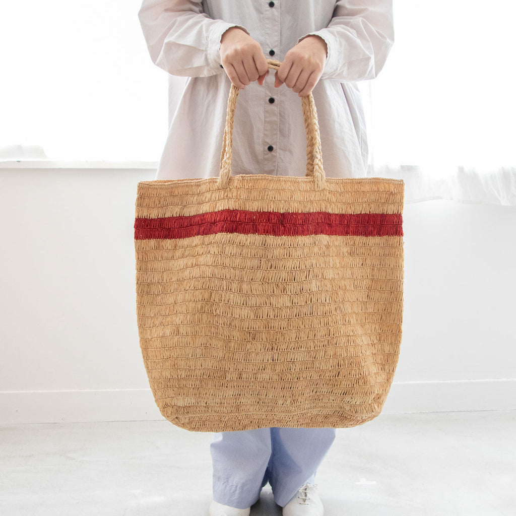 AMPIANA Line tote bag XXL［期間限定販売］