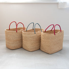AMPIANA Marche bag Handle color L［期間限定販売］