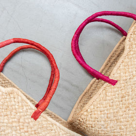 AMPIANA Marche bag Handle color L［期間限定販売］