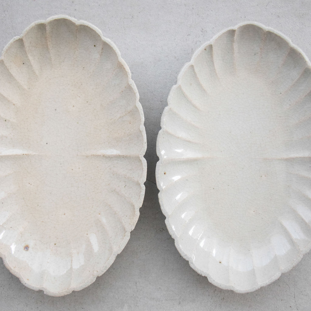 林拓児 貫入 菊楕円［期間限定販売］