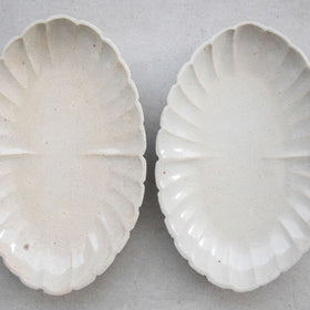 林拓児 貫入 菊楕円［期間限定販売］