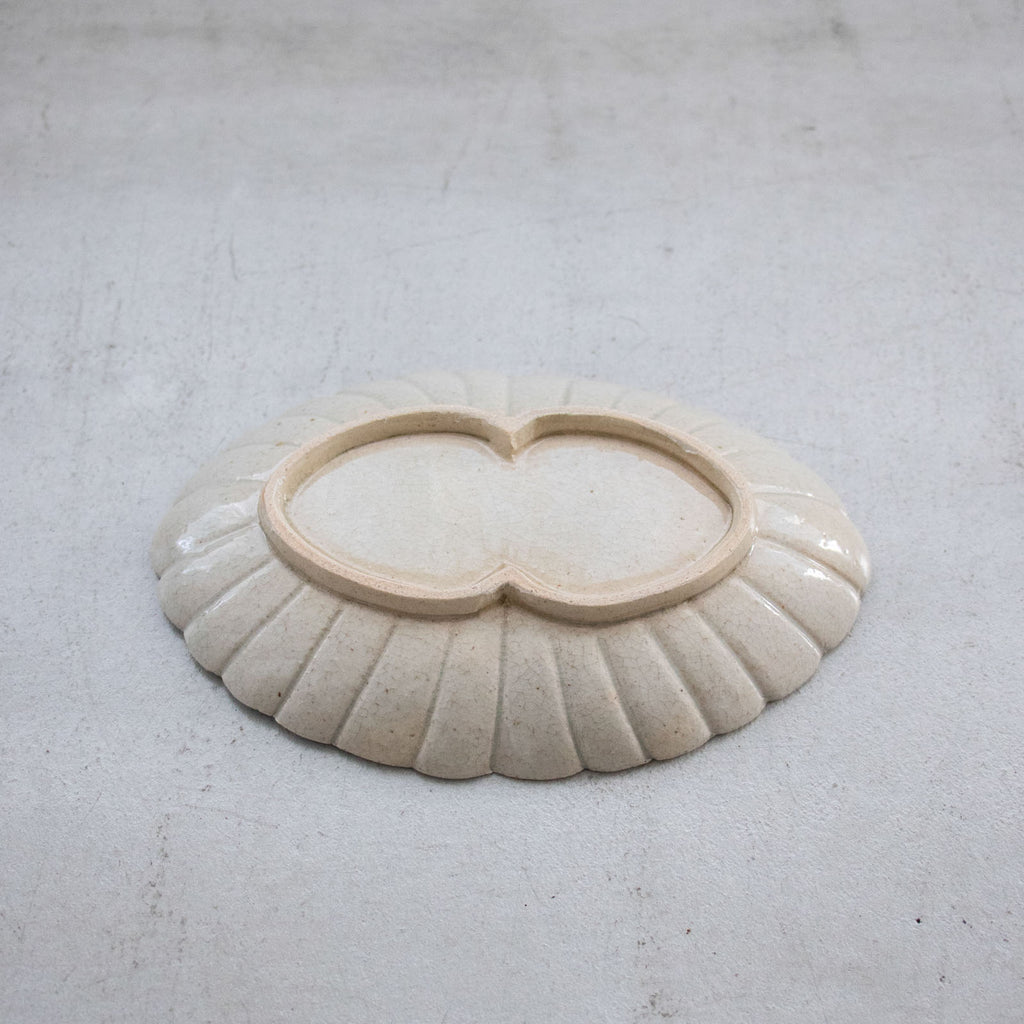 林拓児 貫入 菊楕円［期間限定販売］