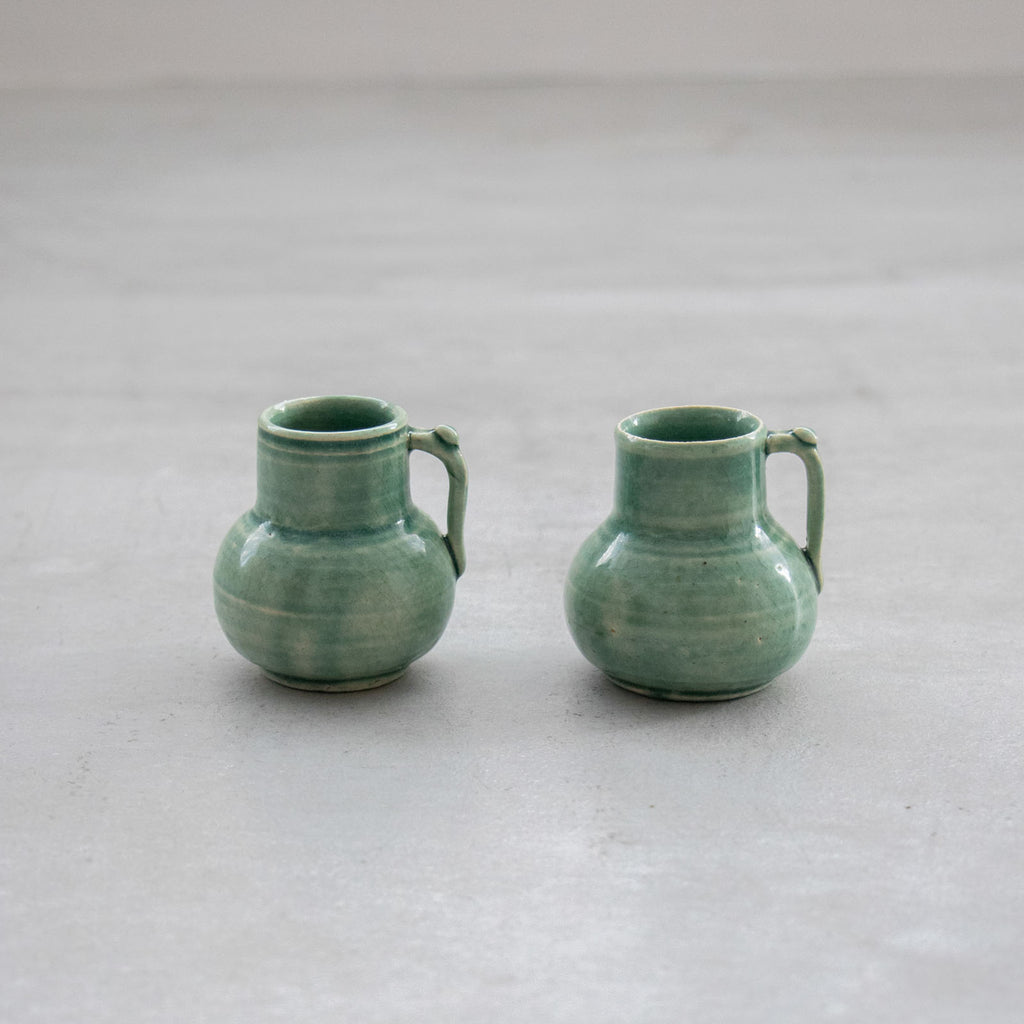 林拓児 緑釉 一輪挿し［期間限定販売］