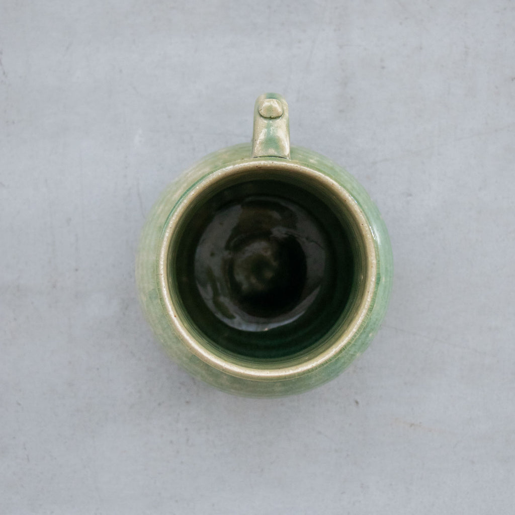 林拓児 緑釉 花入［期間限定販売］