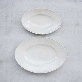 林拓児 貫入 楕円皿［期間限定販売］