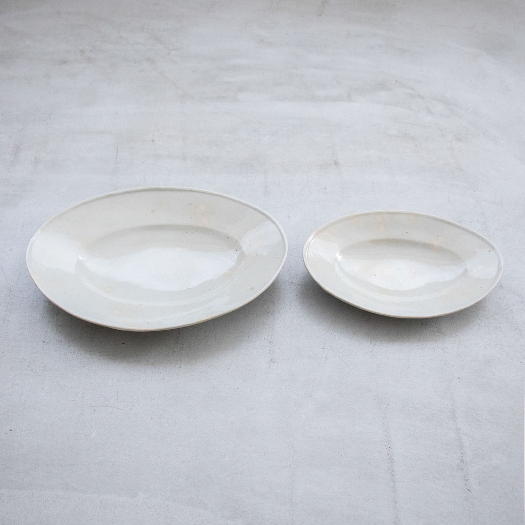 林拓児 貫入 楕円皿［期間限定販売］