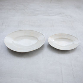 林拓児 貫入 楕円皿［期間限定販売］