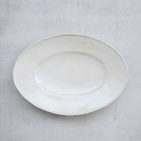 林拓児 貫入 楕円皿［期間限定販売］