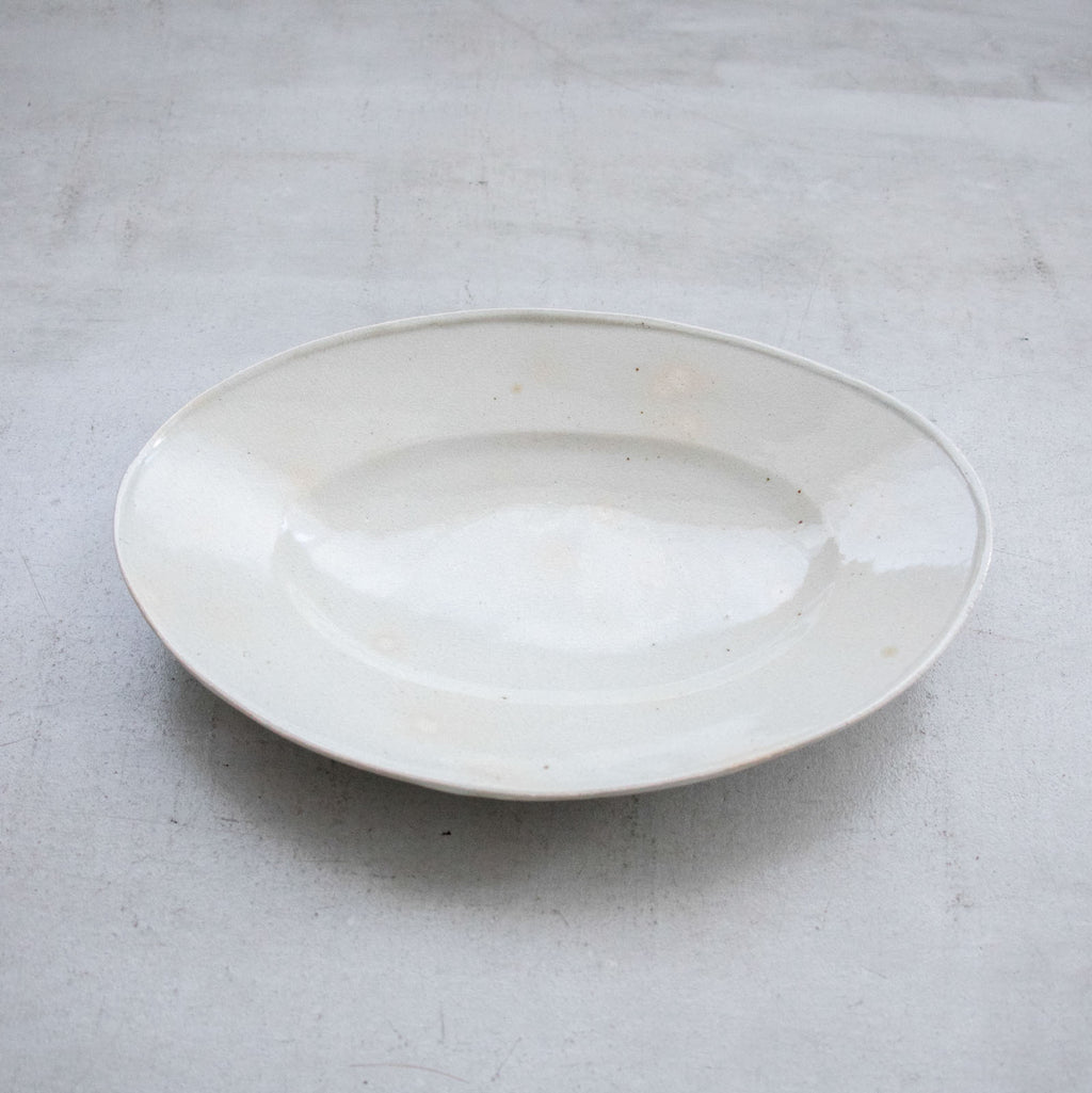 林拓児 貫入 楕円皿［期間限定販売］