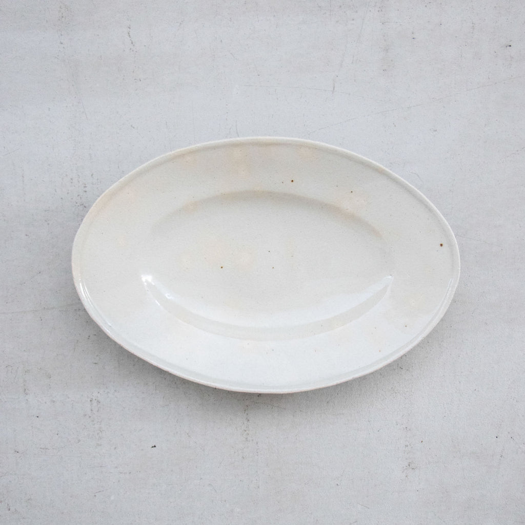 林拓児 貫入 楕円皿［期間限定販売］