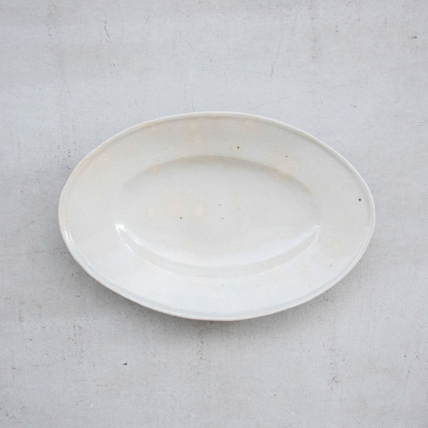 林拓児 貫入 楕円皿［期間限定販売］