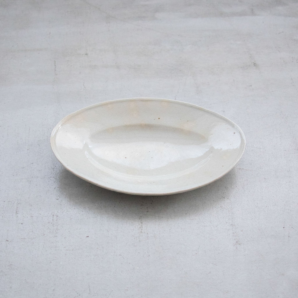 林拓児 貫入 楕円皿［期間限定販売］