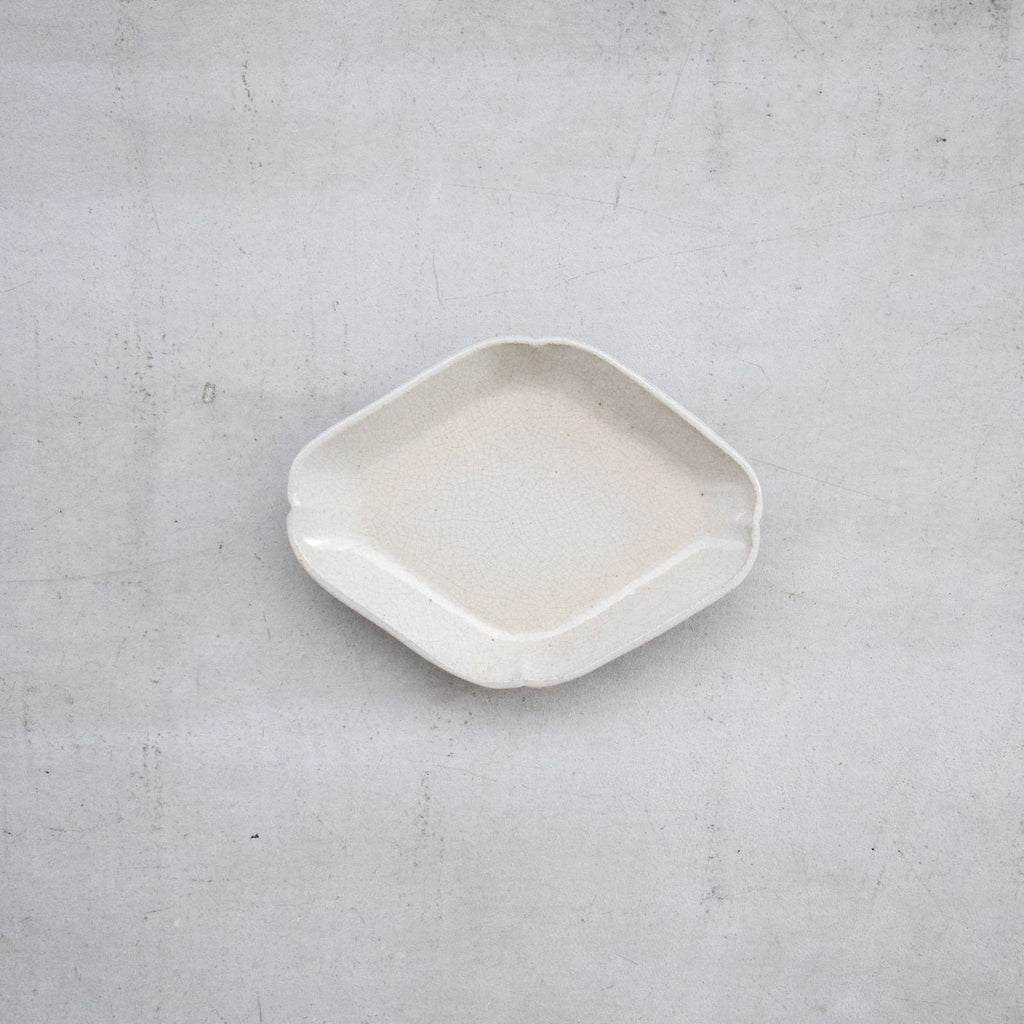 林拓児 貫入 菱形皿［期間限定販売］