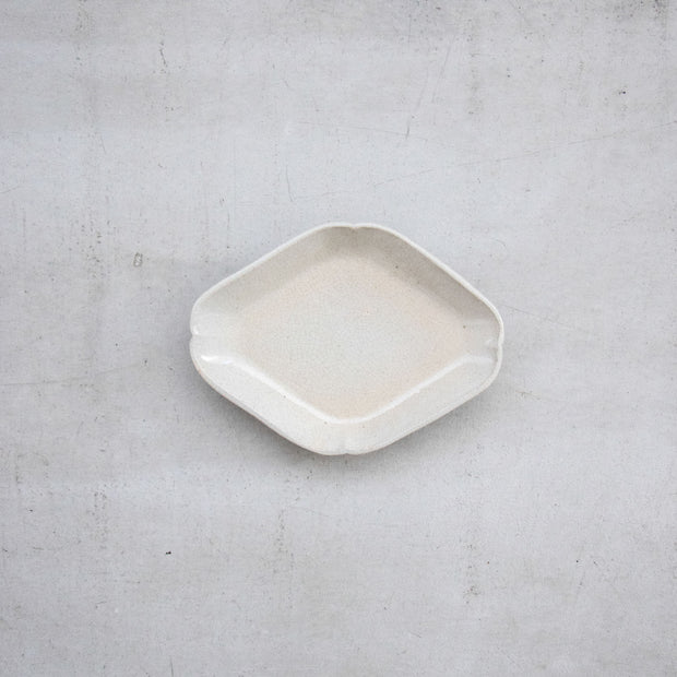 林拓児 貫入 菱形皿［期間限定販売］