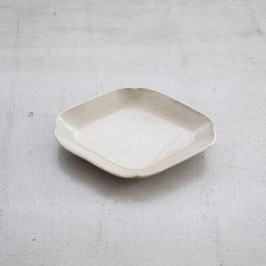 林拓児 貫入 菱形皿［期間限定販売］