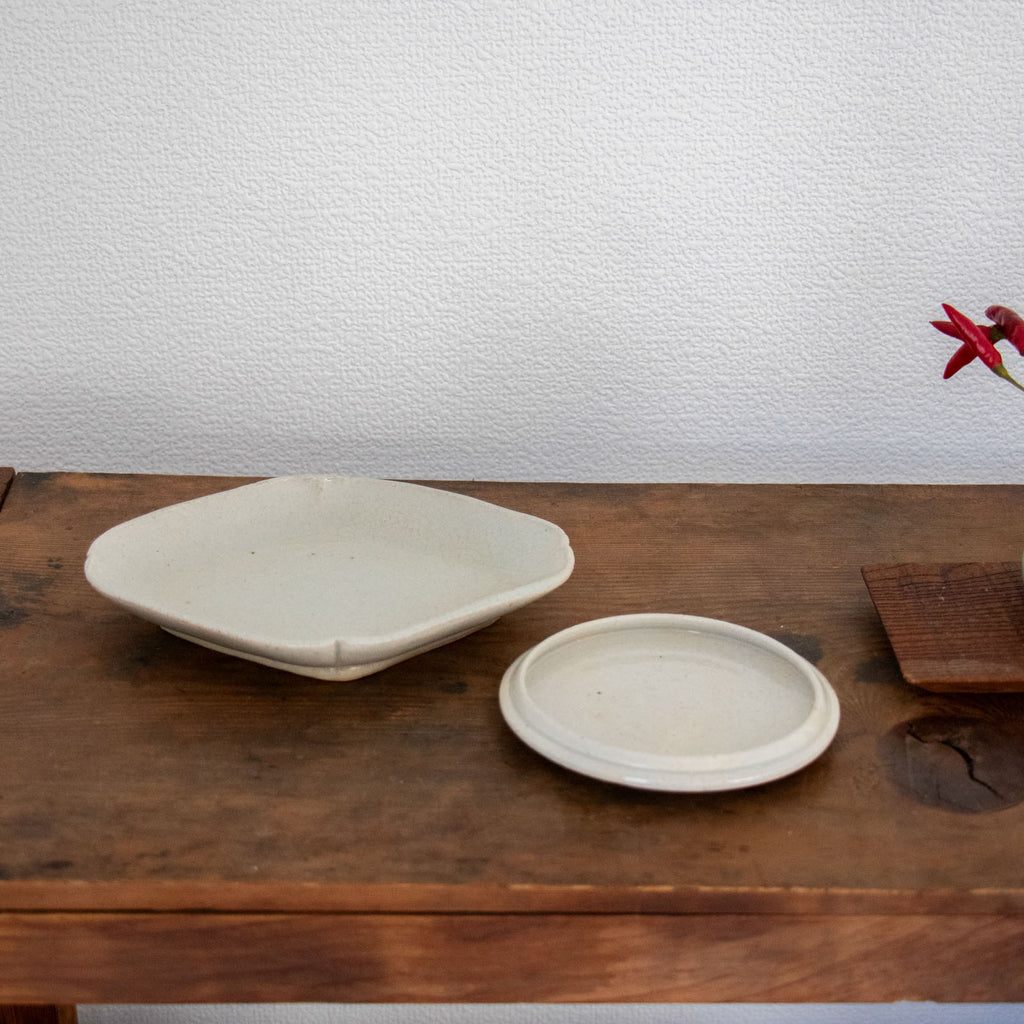 林拓児 貫入 折口小皿［期間限定販売］