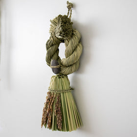 榊麻美植物研究所 石の輪飾り（太）［期間限定販売］【受注会／2025年12月中旬ごろ発送予定】