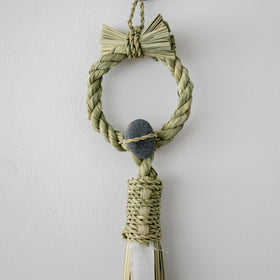 榊麻美植物研究所 輪飾り石付き（細）［期間限定販売］【受注会／2025年12月中旬ごろ発送予定】