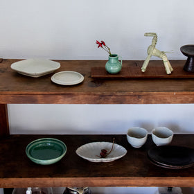 林拓児 貫入 菱形皿［期間限定販売］