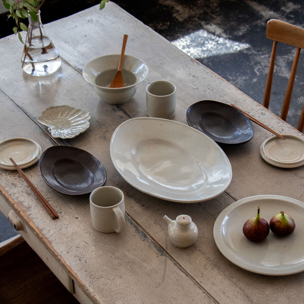 林拓児 貫入 リムプレート 7.5寸［期間限定販売］