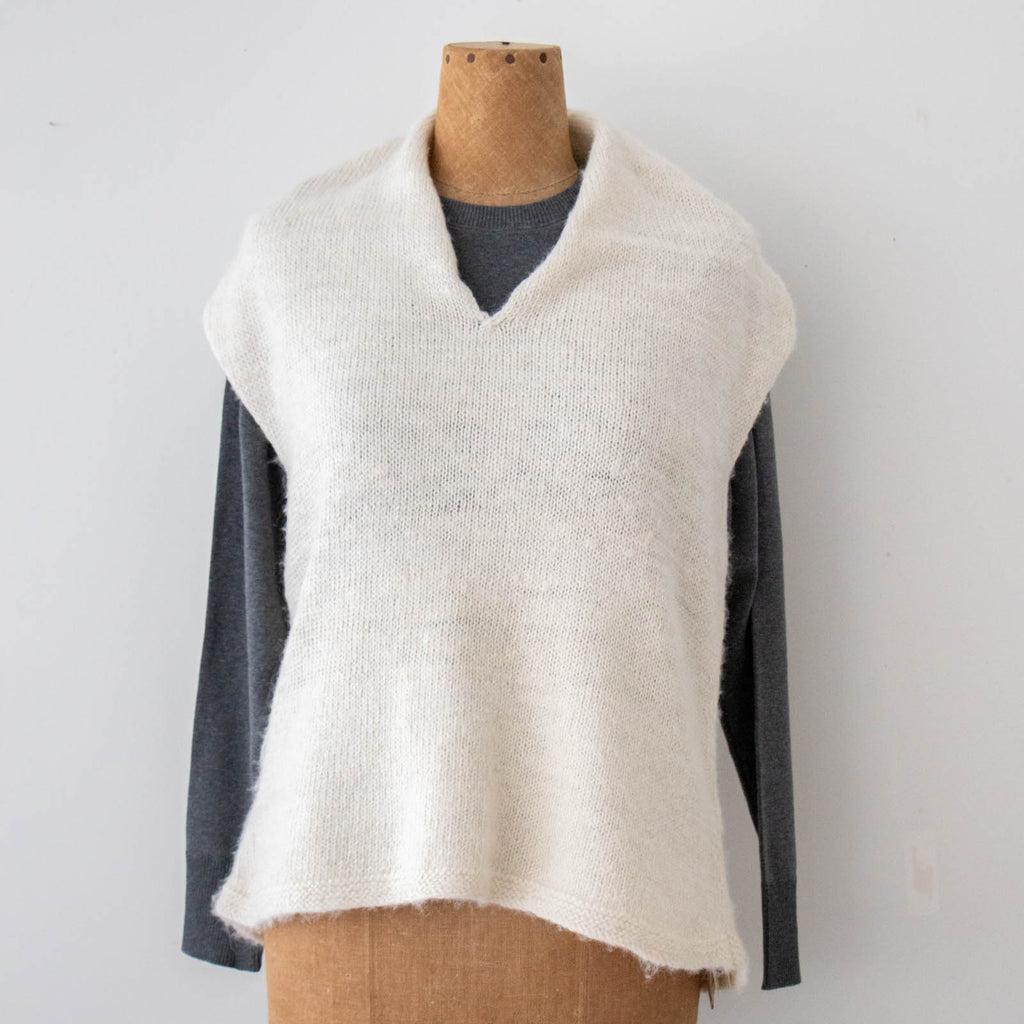 PUENTE プエンテ　手紡ぎイカベスト PUENTE Rueca 手紡ぎイカベスト［期間限定販売］ ｜くらすこと公式