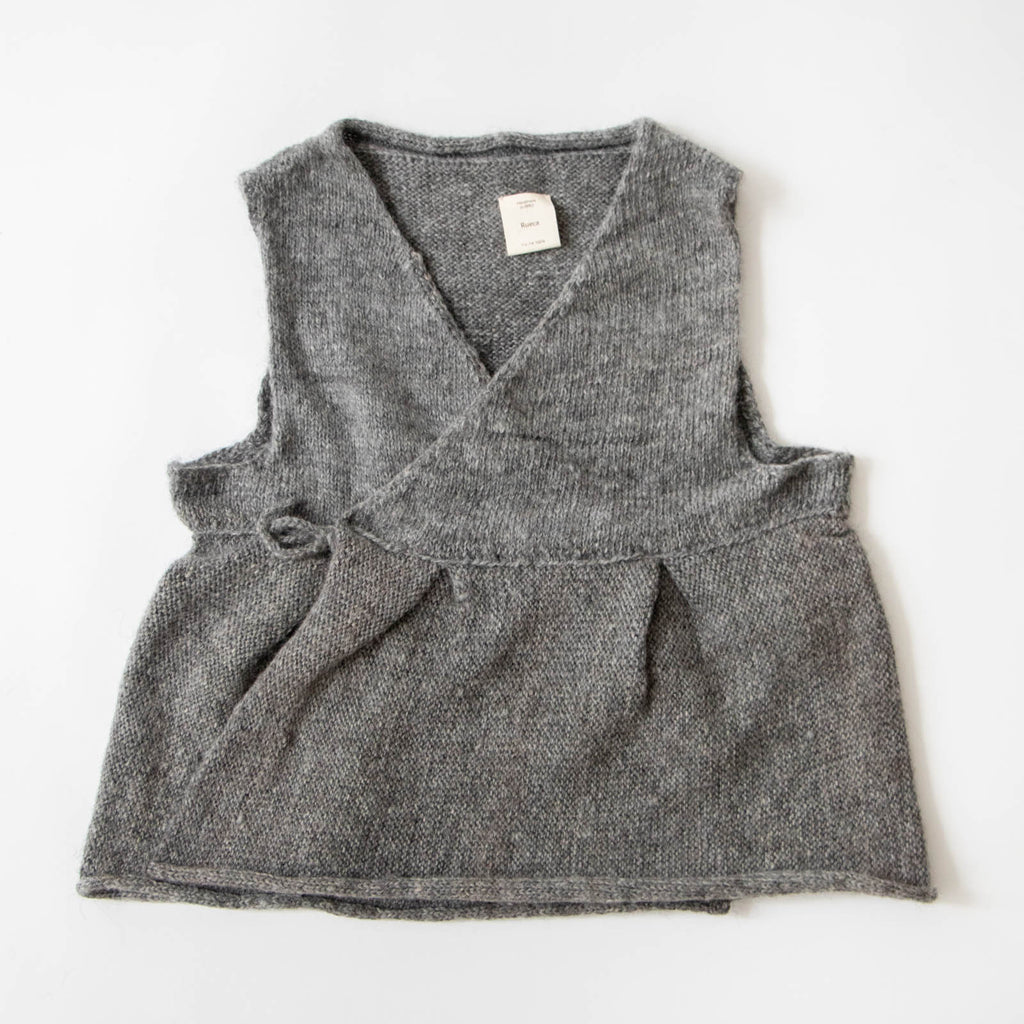 PUENTE Rueca 手紡ぎカシュクールベスト［期間限定販売］ ｜くらすこと