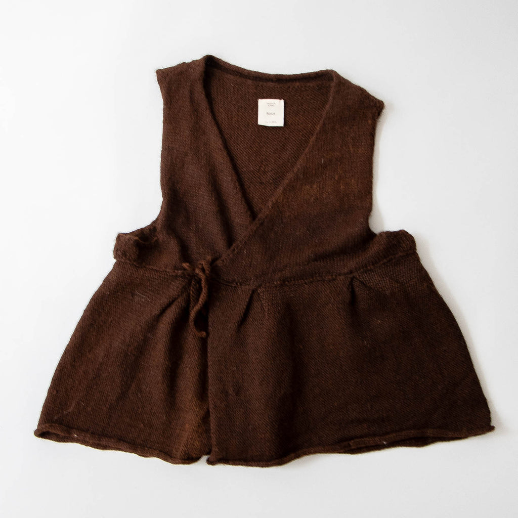 PUENTE Rueca 手紡ぎカシュクールベスト［期間限定販売］ ｜くらすこと