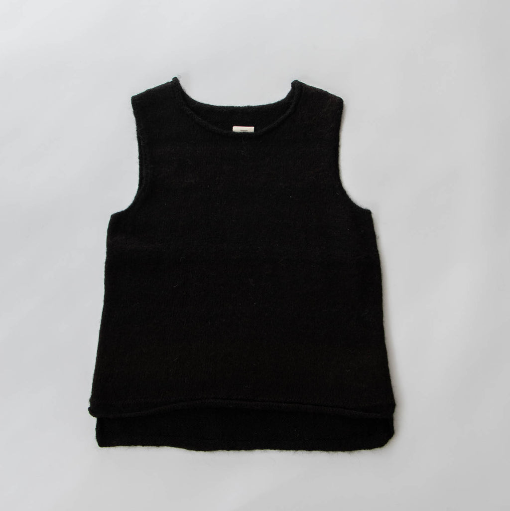 PUENTE Rueca 手紡ぎ丸首ベスト［期間限定販売］ ｜くらすこと公式