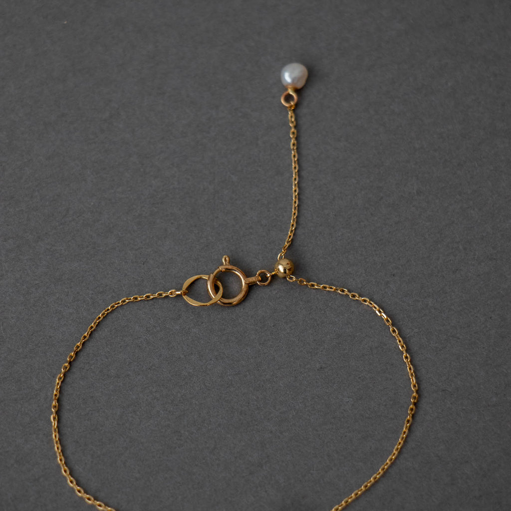 神保真珠商店 1珠ブレスレット VINTAGE 無核 （K10）［期間限定販売］