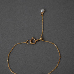 神保真珠商店 1珠ブレスレット VINTAGE 無核 （K10）［期間限定販売］