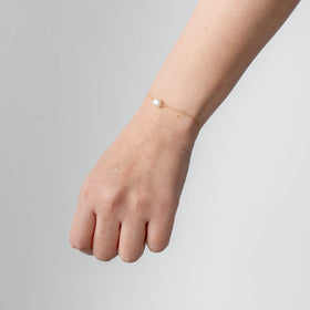 神保真珠商店 1珠ブレスレット VINTAGE 無核 （K10）［期間限定販売］