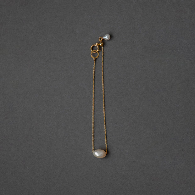 神保真珠商店 1珠ブレスレット VINTAGE 無核 （K10）［期間限定販売］