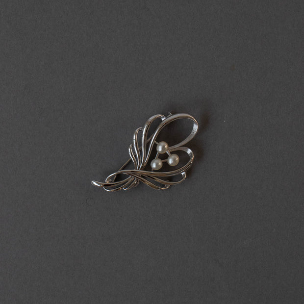 神保真珠商店 ブローチ VINTAGE 無核（SILVER）［期間限定販売］