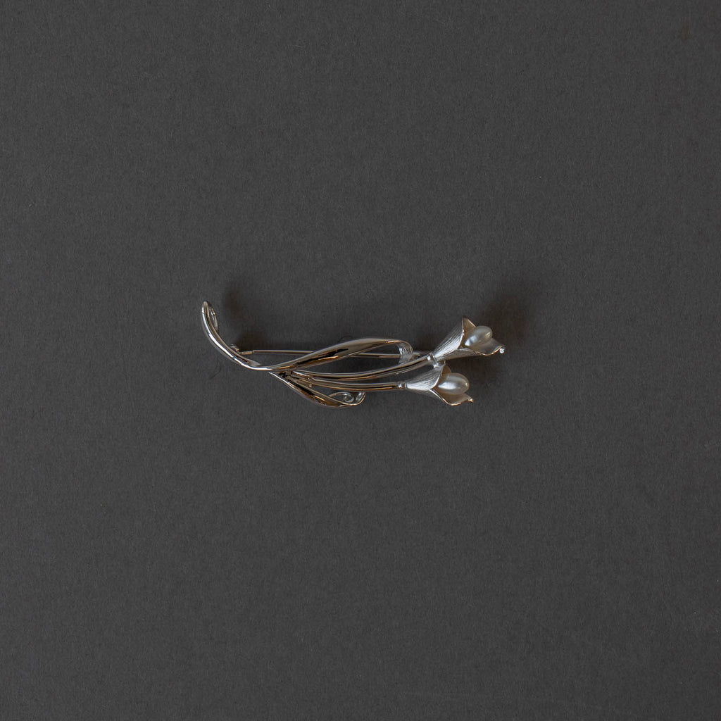 神保真珠商店 ブローチ VINTAGE 無核（SILVER）［期間限定販売］