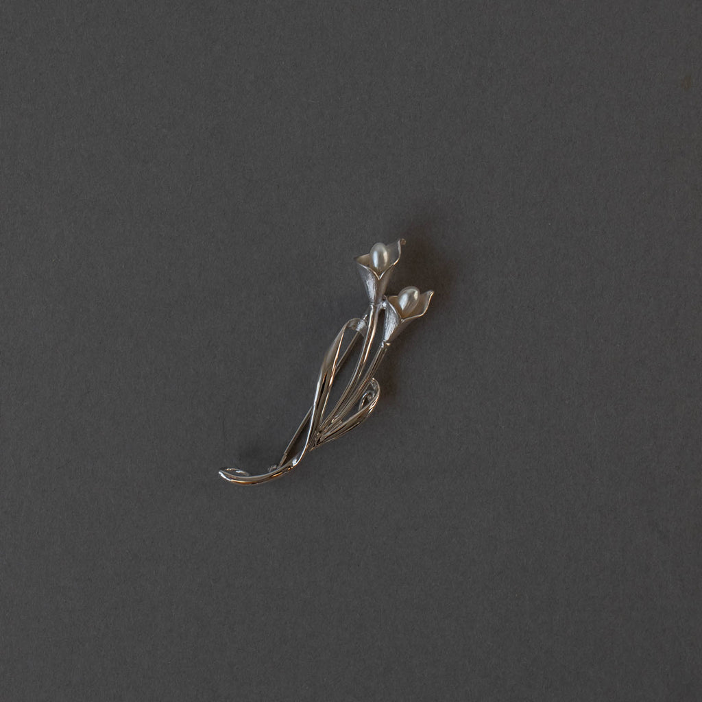 神保真珠商店 ブローチ VINTAGE 無核（SILVER）［期間限定販売］