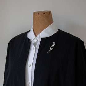 神保真珠商店 ブローチ VINTAGE 無核（SILVER）［期間限定販売］