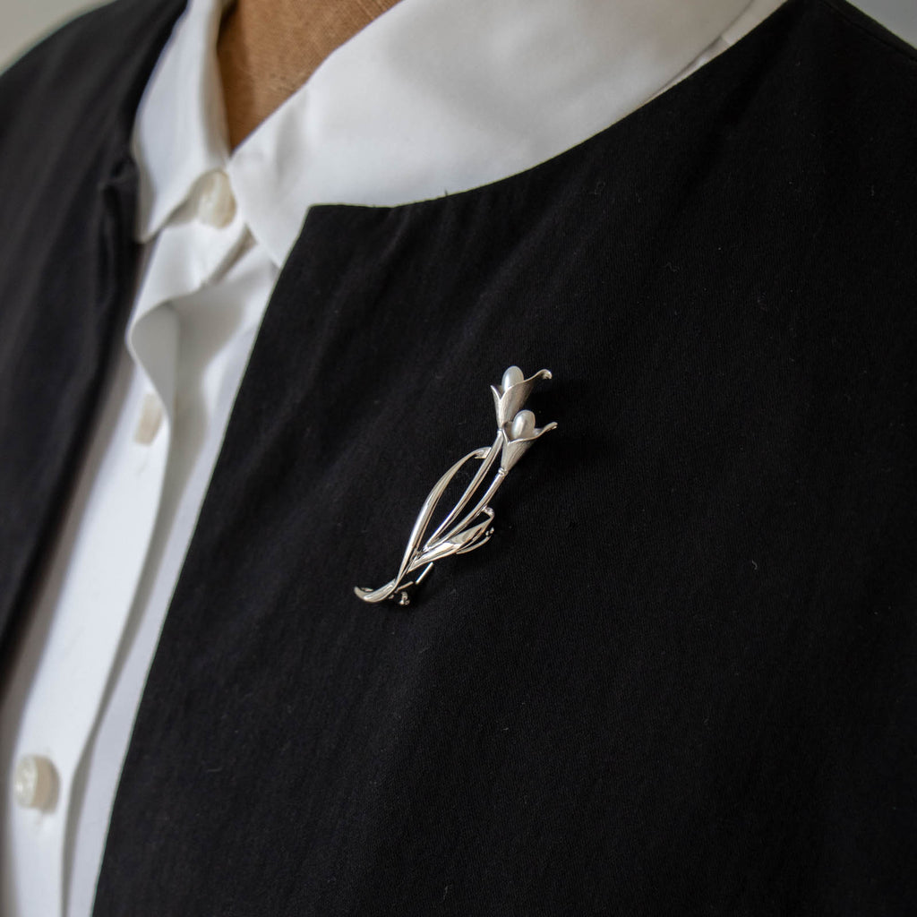 神保真珠商店 ブローチ VINTAGE 無核（SILVER）［期間限定販売］