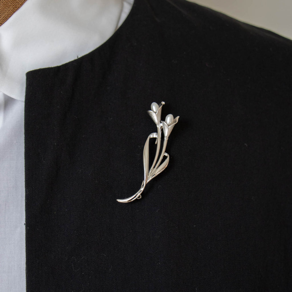 神保真珠商店 ブローチ VINTAGE 無核（SILVER）［期間限定販売］