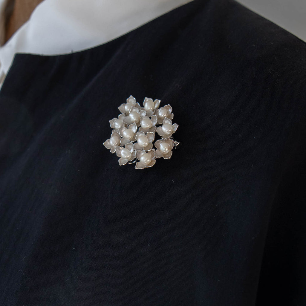 神保真珠商店 ブローチ VINTAGE 無核（SILVER）［期間限定販売］