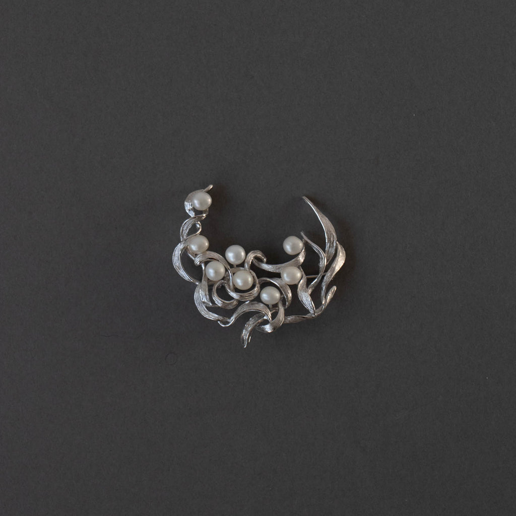 神保真珠商店 ブローチ VINTAGE 無核（SILVER）［期間限定販売］