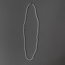 神保真珠商店 連ロングネックレス VINTAGE 無核 (SILVER)［期間限定販売］