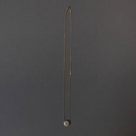 神保真珠商店 ボタン珠ネックレス 近江八幡 有核（K10 50cm）［期間限定販売］