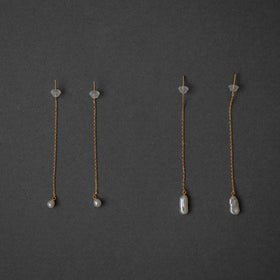 神保真珠商店 アメリカンピアス VINTAGE 無核（K18）［期間限定販売］